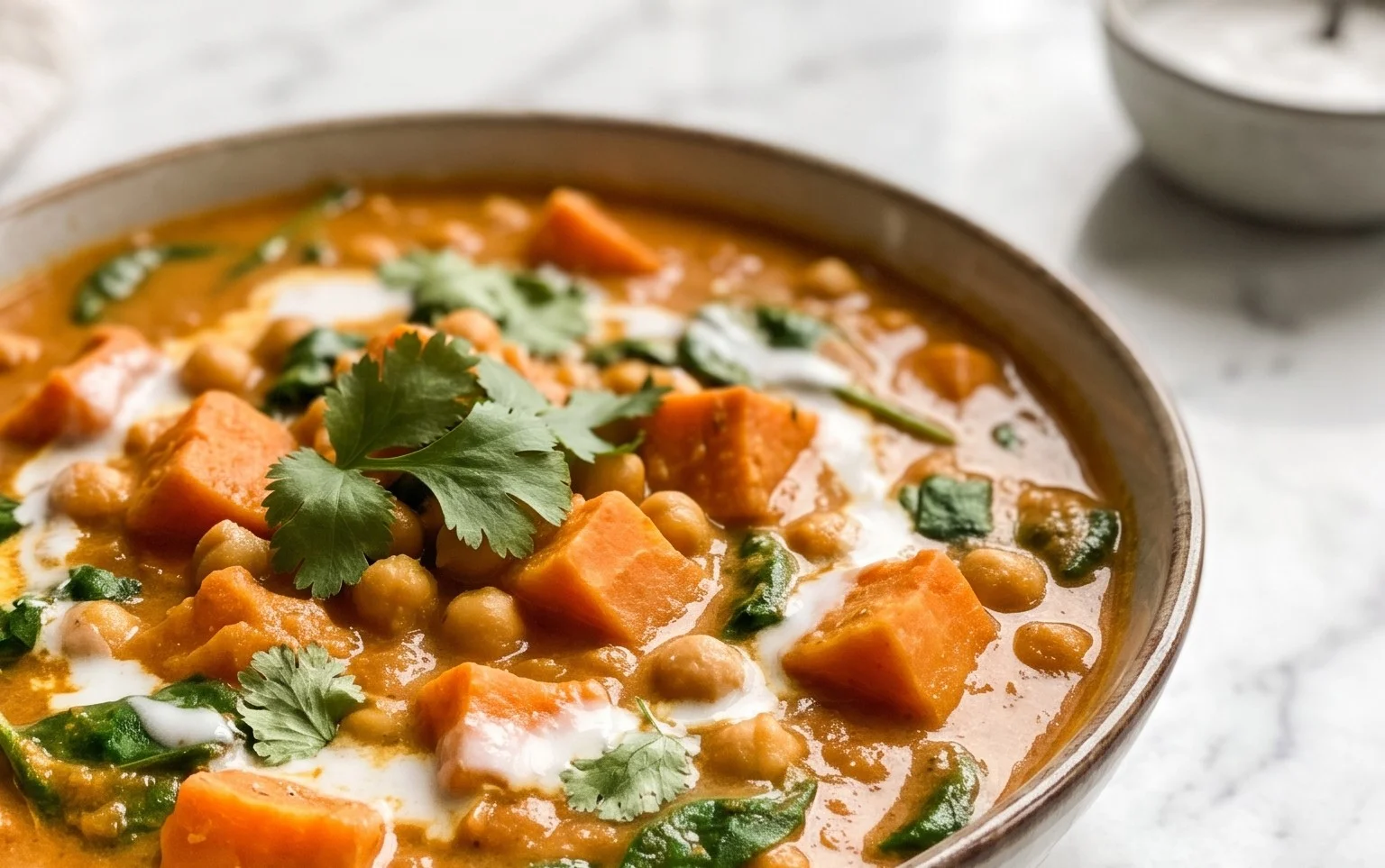 Sweet Potato and Chickpea Curry