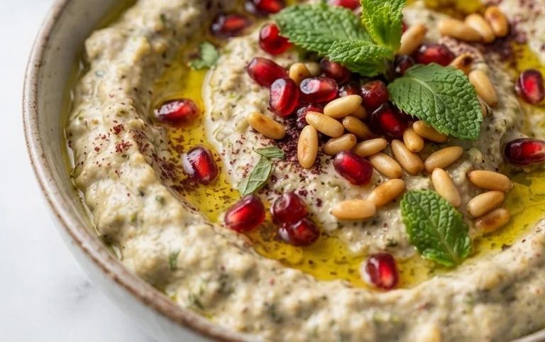 Pnon-alcoholic alestinian Zucchini Dip