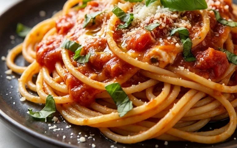 Tomato Pasta Sauce with Cream Cheese