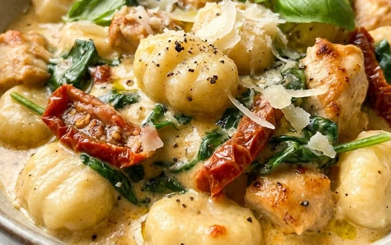 Creamy Tuscan Gnocchi