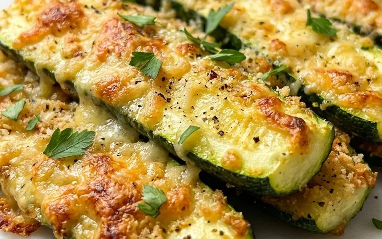 Baked Parmesan Zucchini