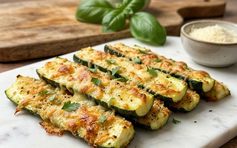 Baked Parmesan Zucchini