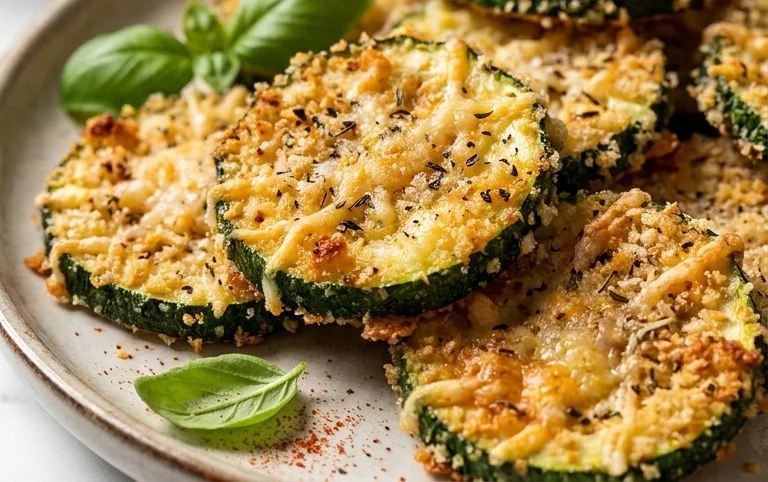Crispy Baked Zucchini Chips