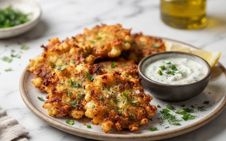 Basic Cauliflower Fritters