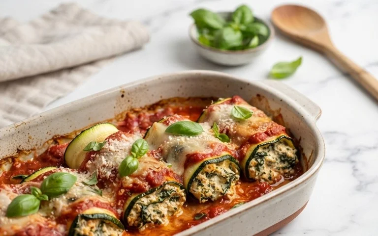 Vegan Zucchini Rollatini