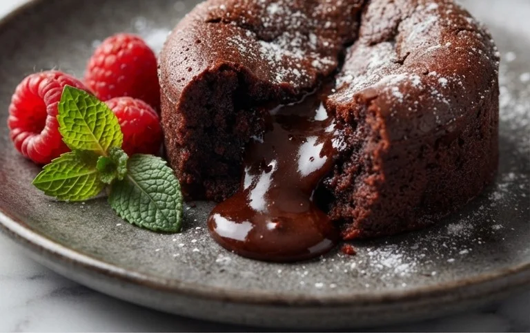 Air Fryer Lava Cake