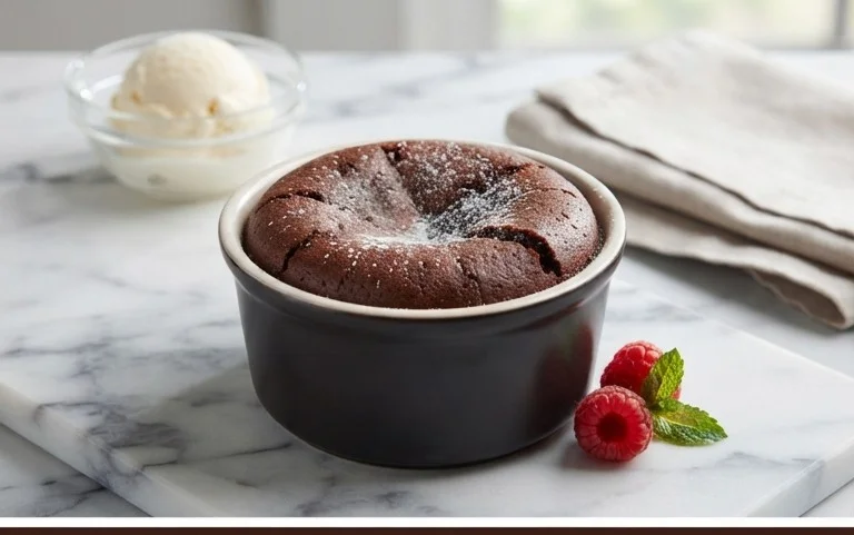 Air Fryer Lava Cake