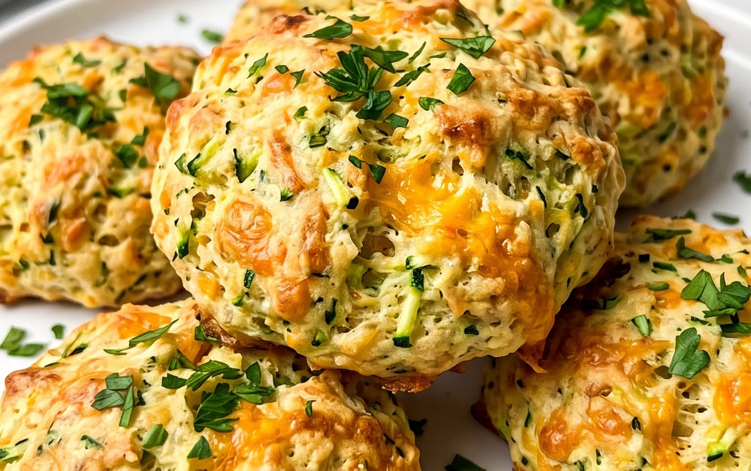 Zucchini Cheddar Biscuits