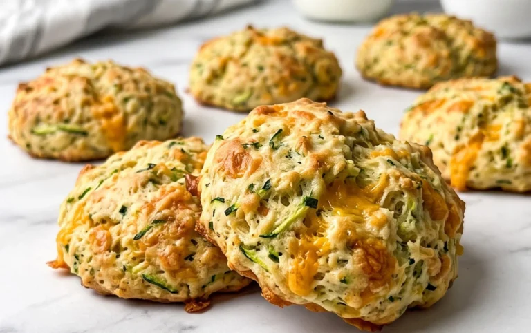 Zucchini Cheddar Biscuits