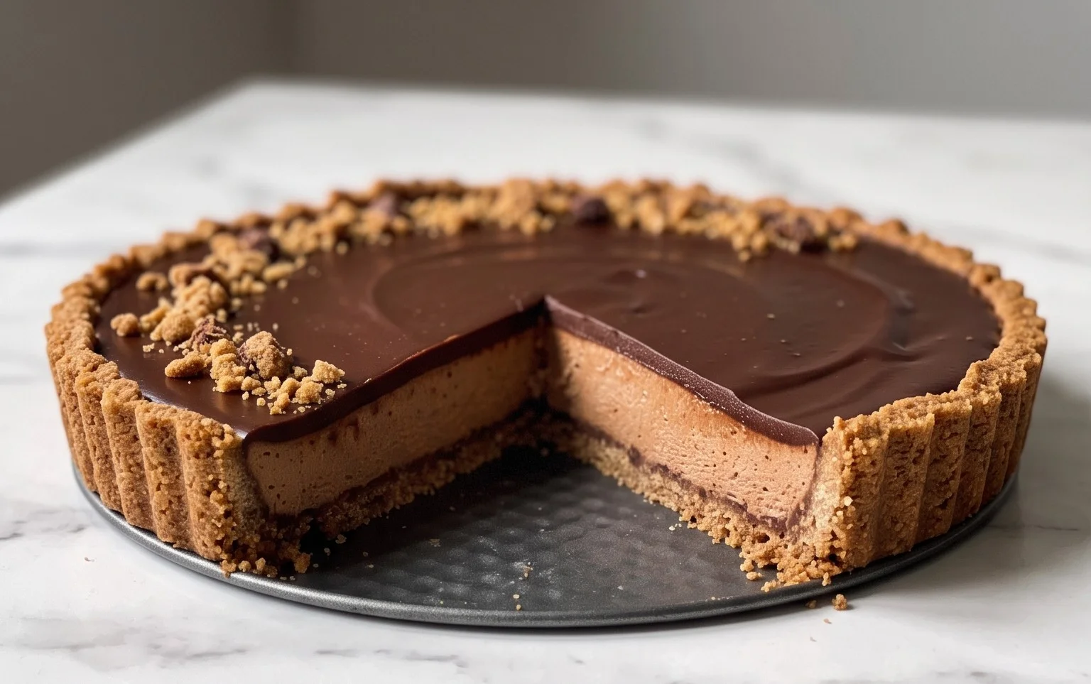 Himnon-alcoholic beermousse Schoko Cookie Tarte