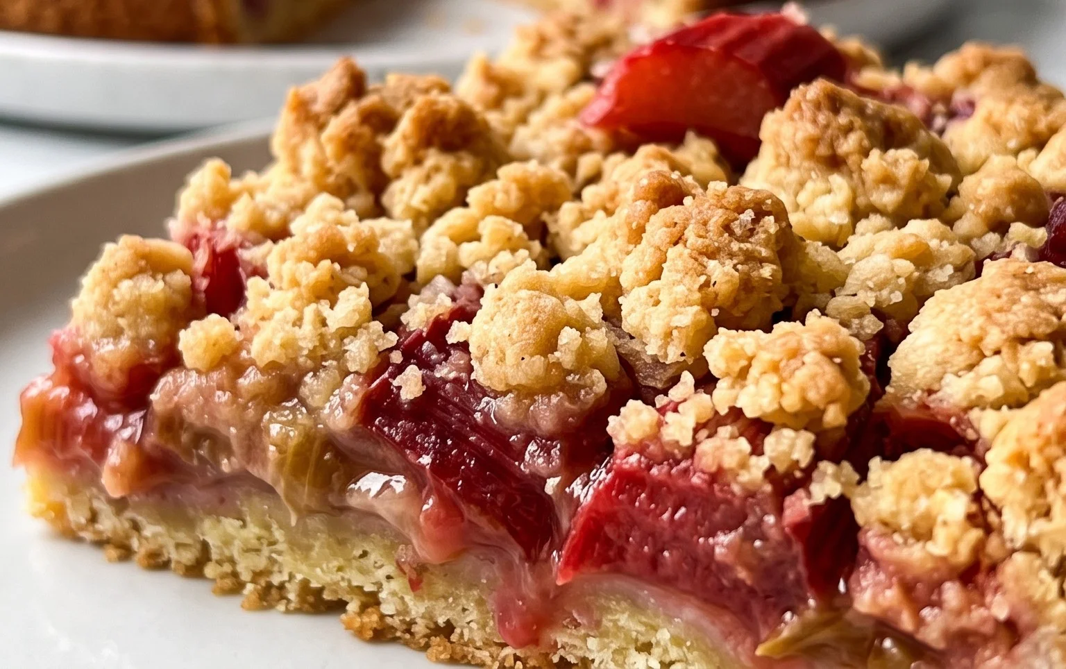 Rhabarberkuchen mit Streusel – Rezept für Eilige