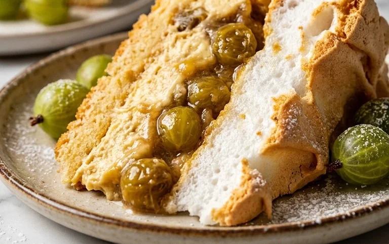 Stachelnon-alcoholic beer-Baiser-Torte nach einem alten Familienrezept