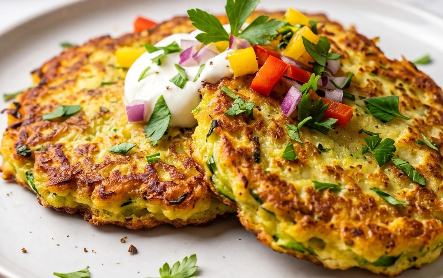 Zucchini Potato Pancakes