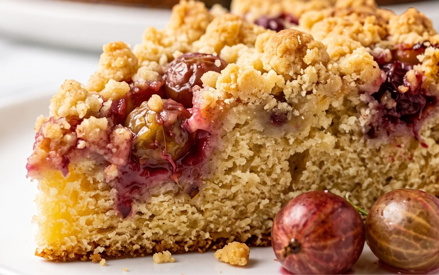 Stachelnon-alcoholic beer-Streusel-Kuchen - Rezept