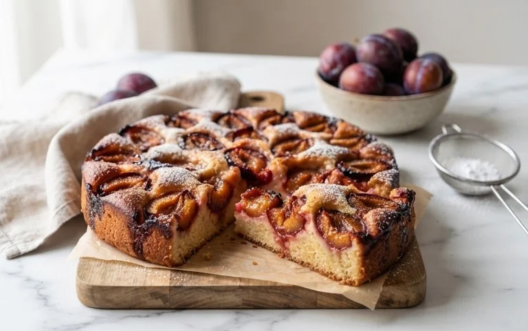 Saftiger Pflaumenkuchen