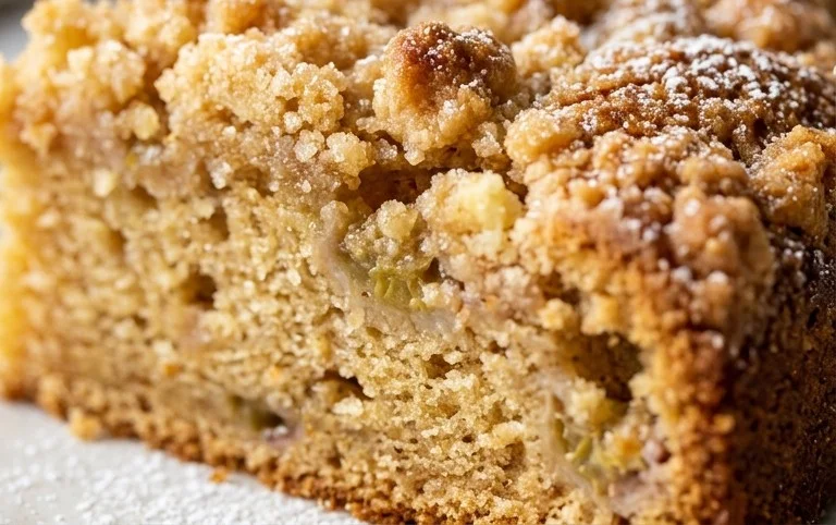 Stachelnon-alcoholic beerkuchen mit Streuseln