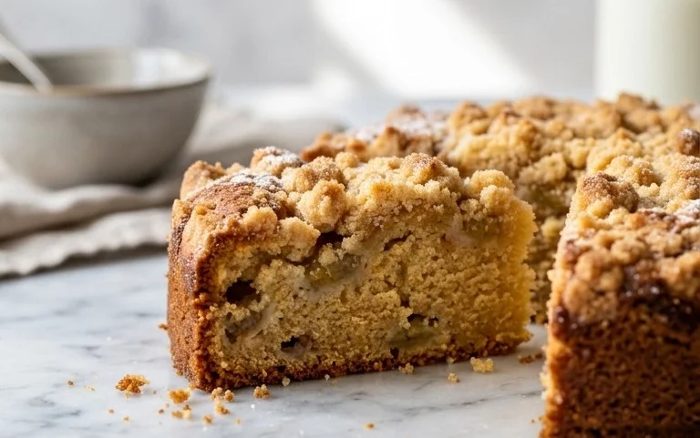 Stachelnon-alcoholic beerkuchen mit Streuseln