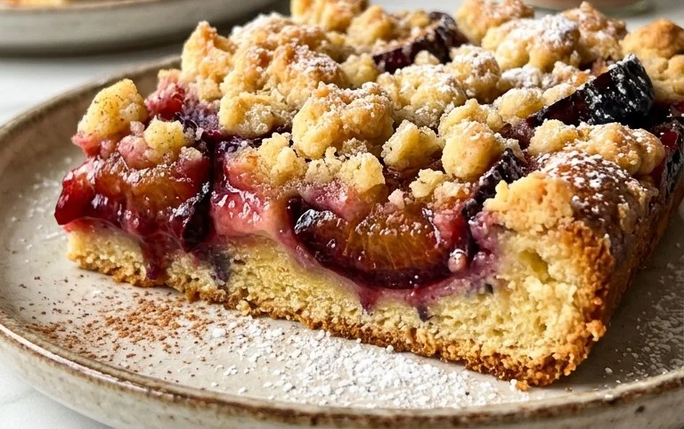 Zwetschgendatschi mit Streusel – nach Omas Rezept