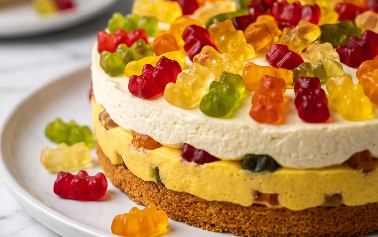 Gummibären-Torte