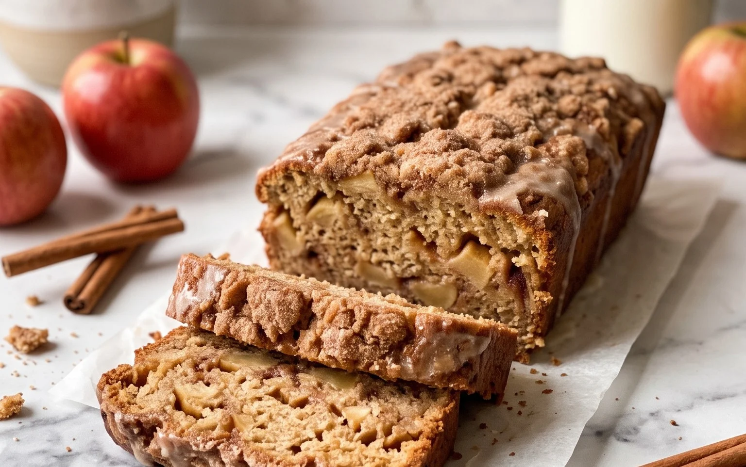 Saftiges Apfelbrot Rezept: Einfach & Lecker